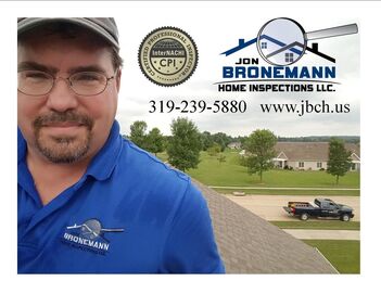 Picture of inspector at Jon Bronemann Home Inspections